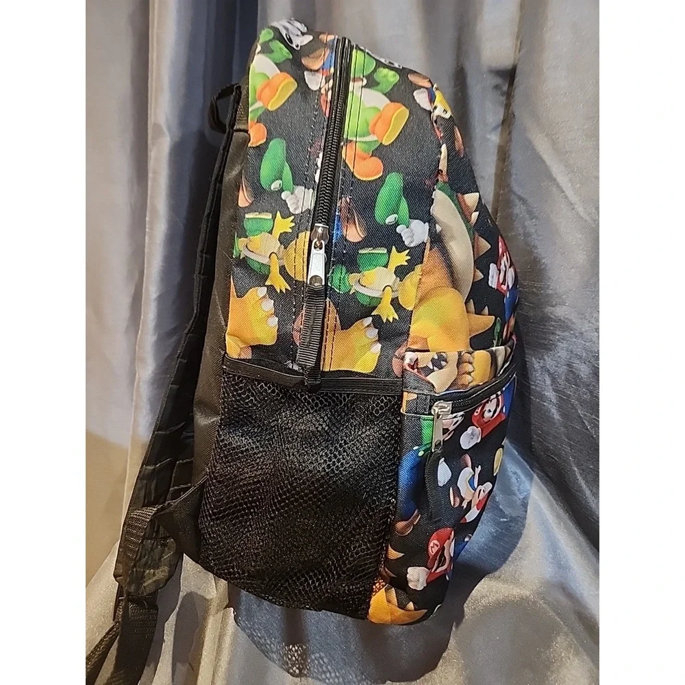 Bioworld Super Mario All Over Character Print Backpack